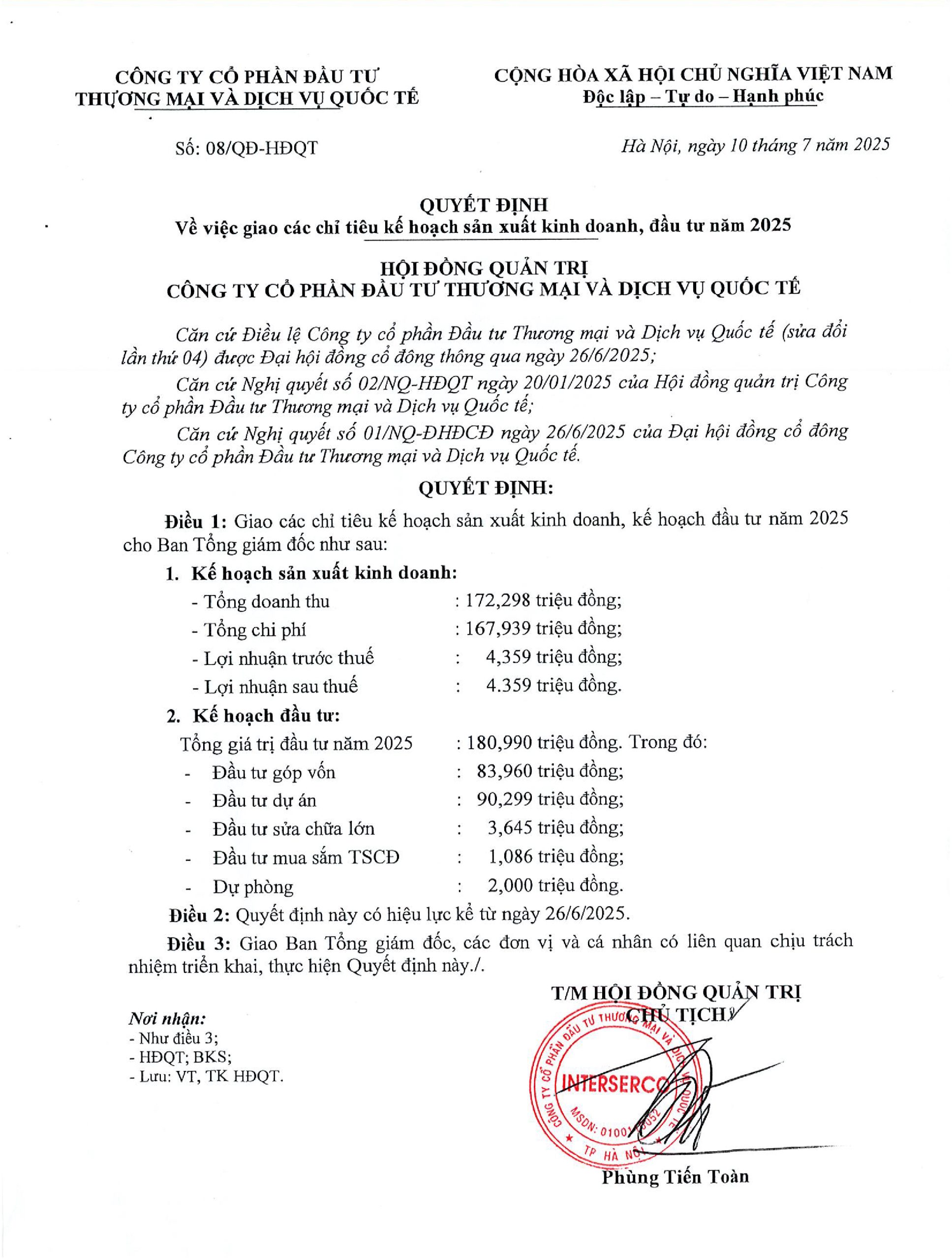QD 08 Giao chỉ tiêu Kinh doanh đầu tư 2025 (1)-ký số-01